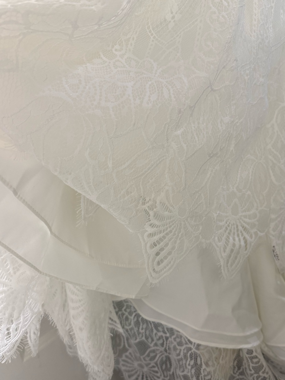 Wilderly Bride Genevieve Lace Boho Wedding Dress Gown Ivory Petite, Lace Crochet - Picture 13 of 17